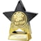 Superstar Happy Birthday Award Black & Gold