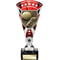 Cobra Star Cup Football Boot & Ball Silver & Red