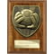 Cobra Plaque Football Goal Keeper Award Walnut