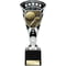 Cobra Star Cup Football Boot & Ball Silver & Black