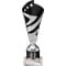 Hurricane Multisport Plastic Tube Cup Silver & Black