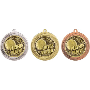 Superstar Players Player Medal Gold 60mm