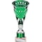 Cobra Star Multisport Tube Trophy Silver & Green