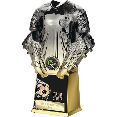 Invincible Shirt Top Goal Scorer Award Carbon Black to Gunmetal 220mm