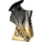 Power Boot Rugby Award Carbon Black & Gold