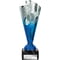 Rodeo Trophy Silver & Blue