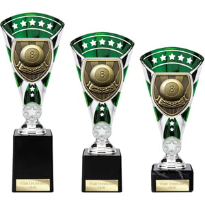 Cobra Star Cup Pool Silver & Green