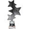 Trinity Star Multisport Tube Trophy Black & Silver