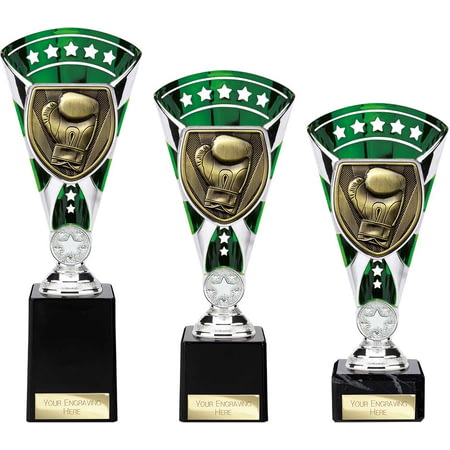 Cobra Star Cup Boxing Silver & Green