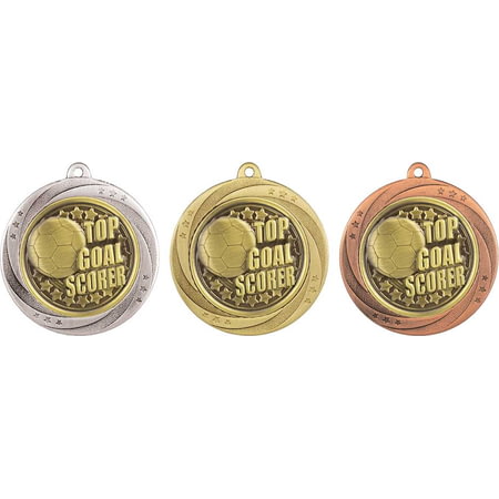 Superstar Top Scorer Medal Gold 60mm