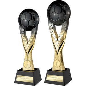 Extreme Football Award Carbon Black & Gold