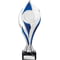 Volcano Trophy Silver & Blue