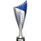 Nebula Trophy Silver & Blue