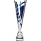 Inspire Laser Trophy Silver & Blue