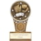 Ikon Tower Boxing Award Antique Silver & Gold