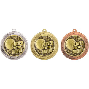 Superstar Player of Month Medal Gold 60mm